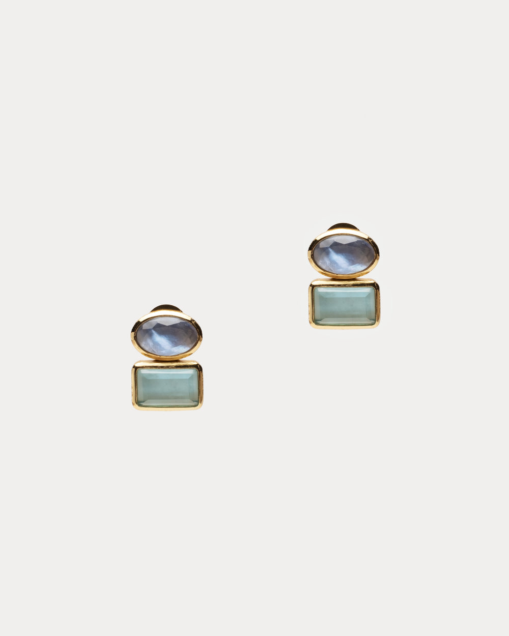 Mel Earring - Tanzanite/Blue Topaz Earrings Marcia Moran