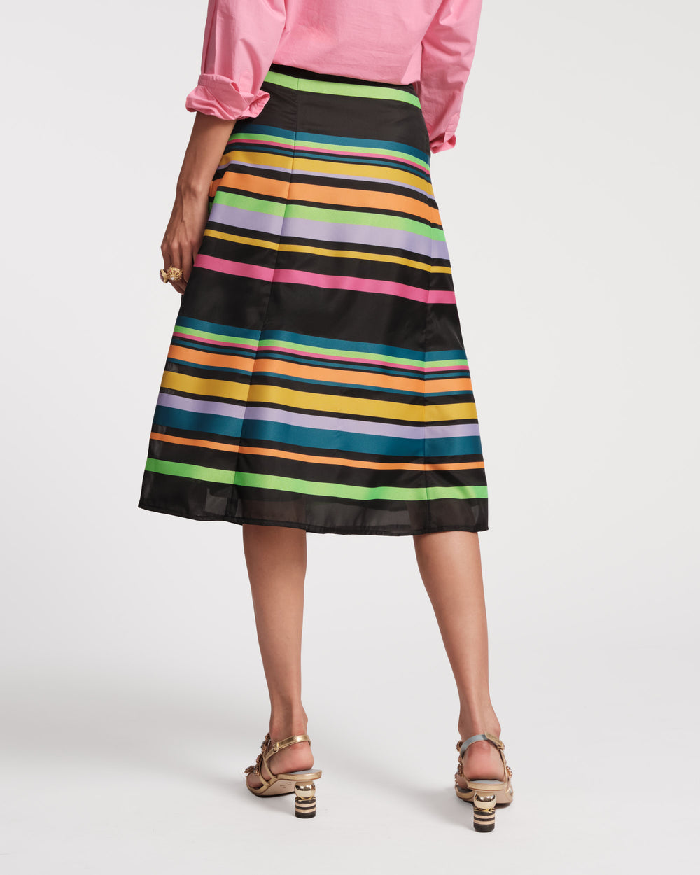 Mercer Maxi Skirt - Striped - Frances Valentine