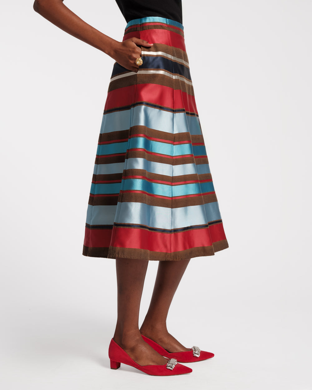 Mercer Skirt - Sublime Stripe - Frances Valentine