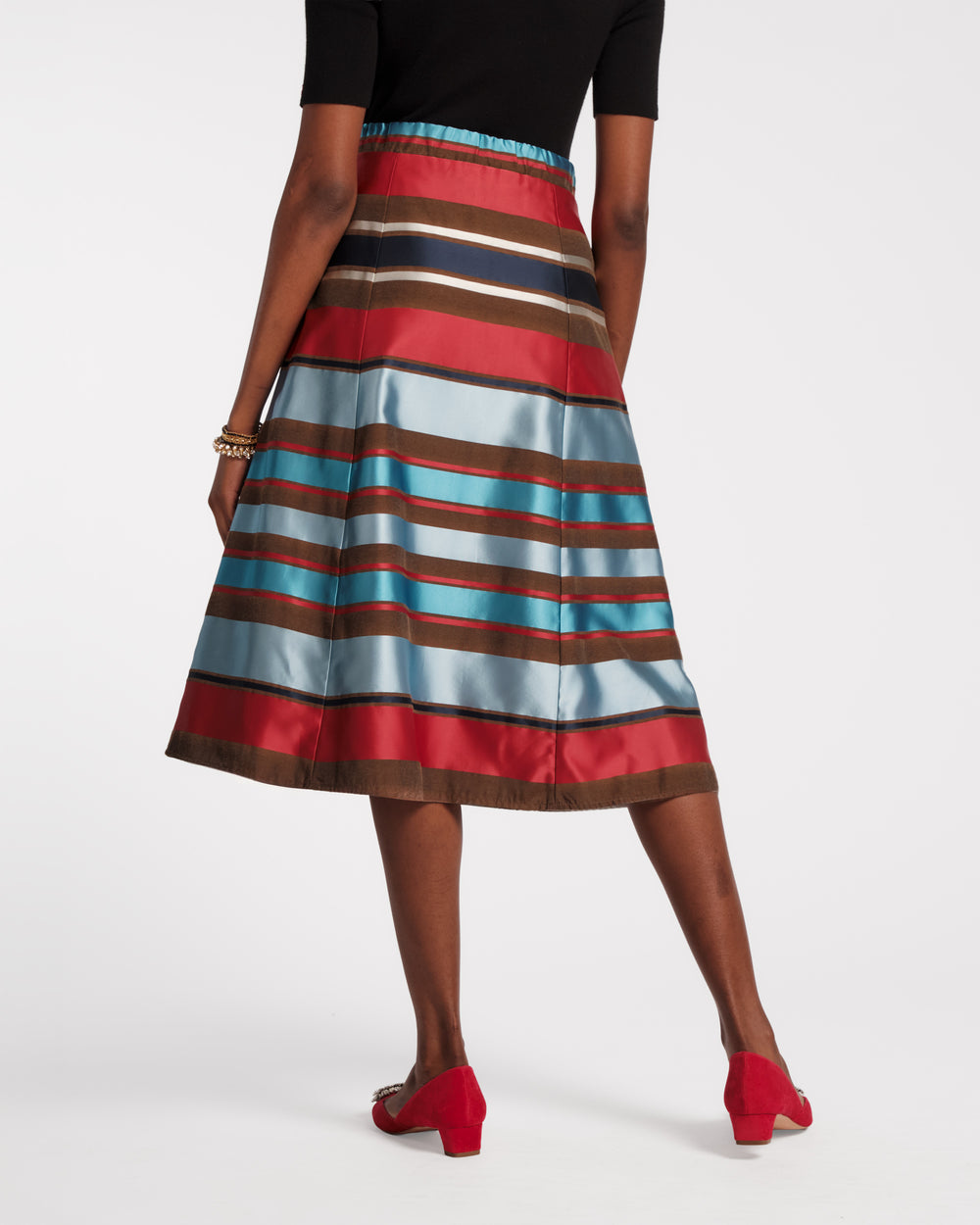 Mercer Skirt - Sublime Stripe - Frances Valentine