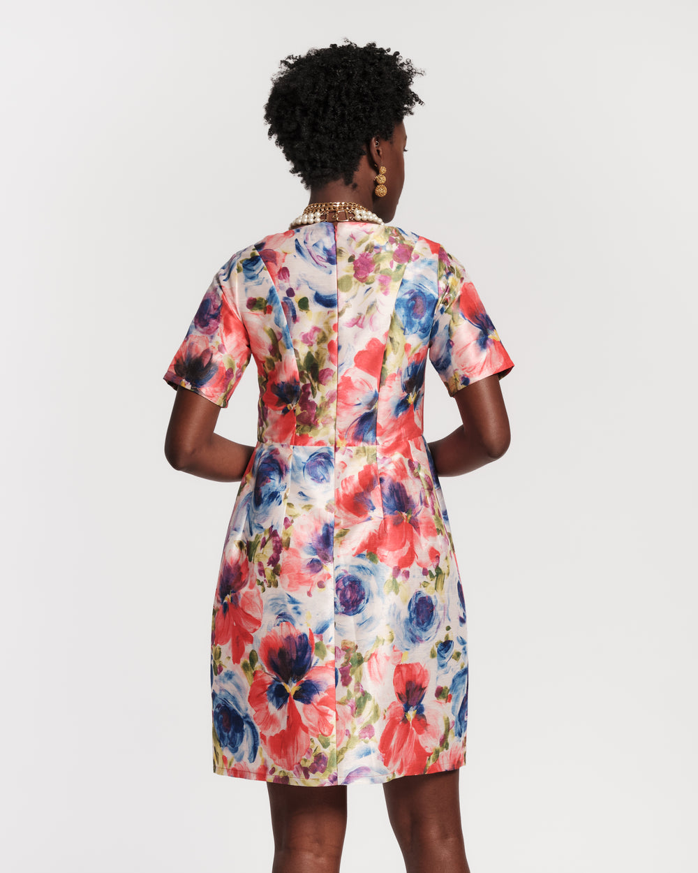 Michelle Mini Dress - Super Bloom Dresses Frances Valentine