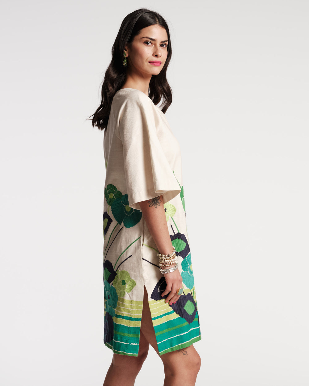 Dreamy Caftan Mini - Grass is Greener - Frances Valentine