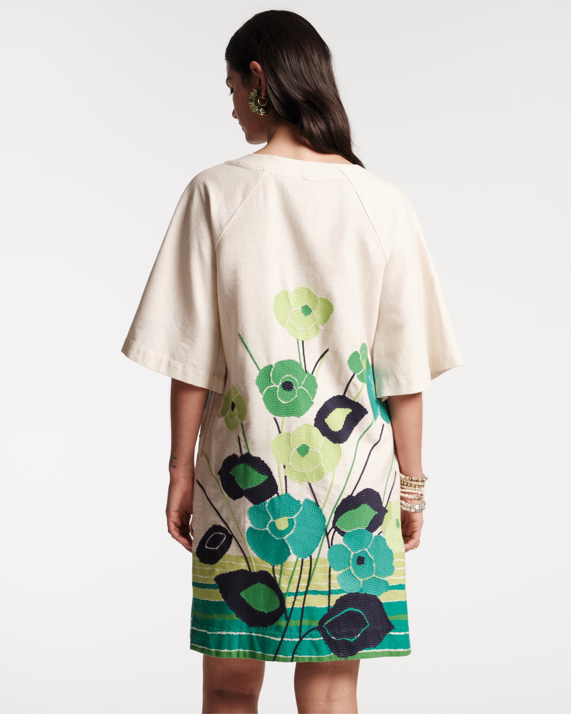 Dreamy Caftan Mini Grass is Greener