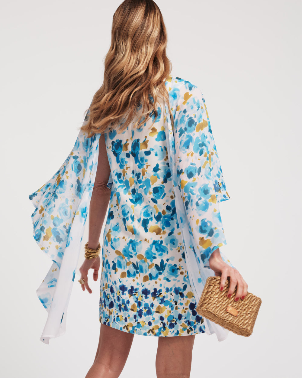 Mini Cape Dress - Pocket Full of Posies - Frances Valentine