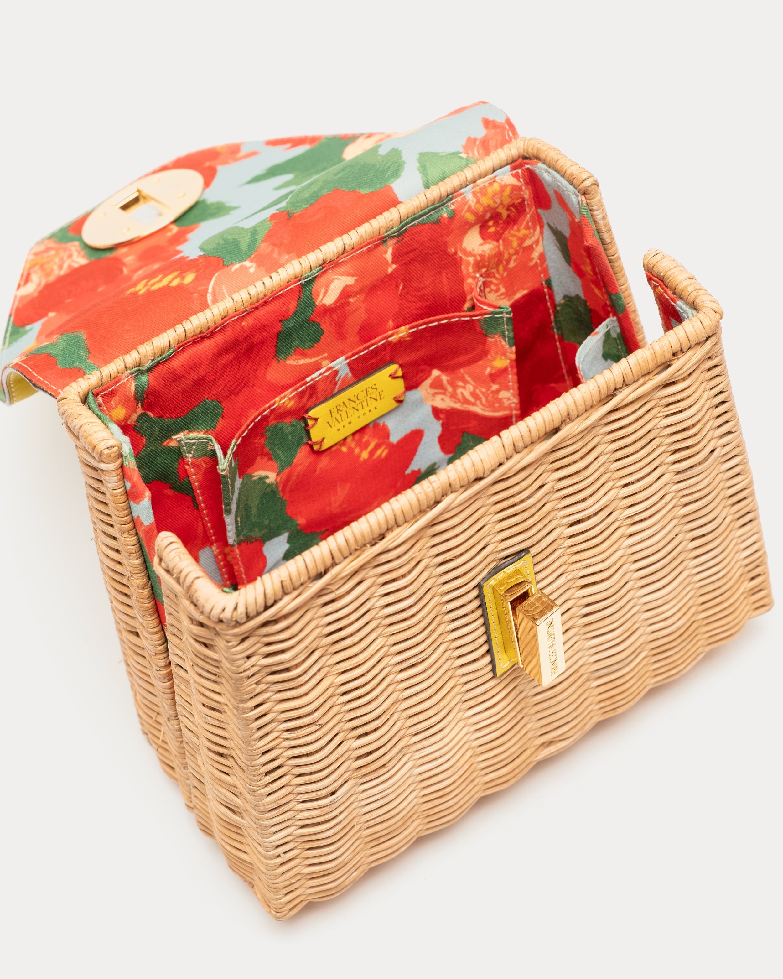 Mini Midge Basket - Yellow – Frances Valentine
