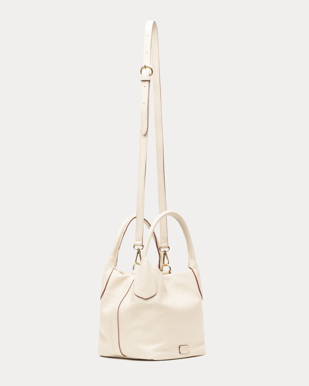 Mini Sweet Pea - Tumbled Leather Oyster - Frances Valentine