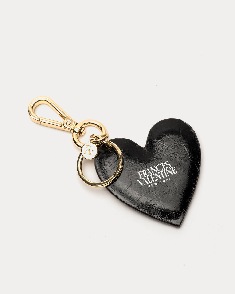 Katherine Frame Bag - Crinkled Leather Black - Frances Valentine