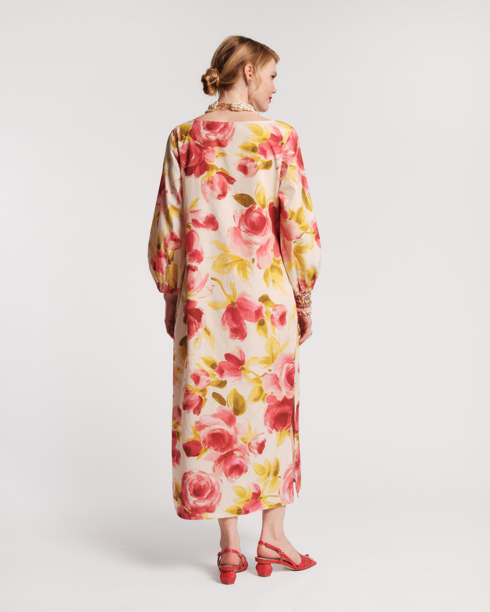 Minnow Maxi Dress - English Rose Dresses Frances Valentine