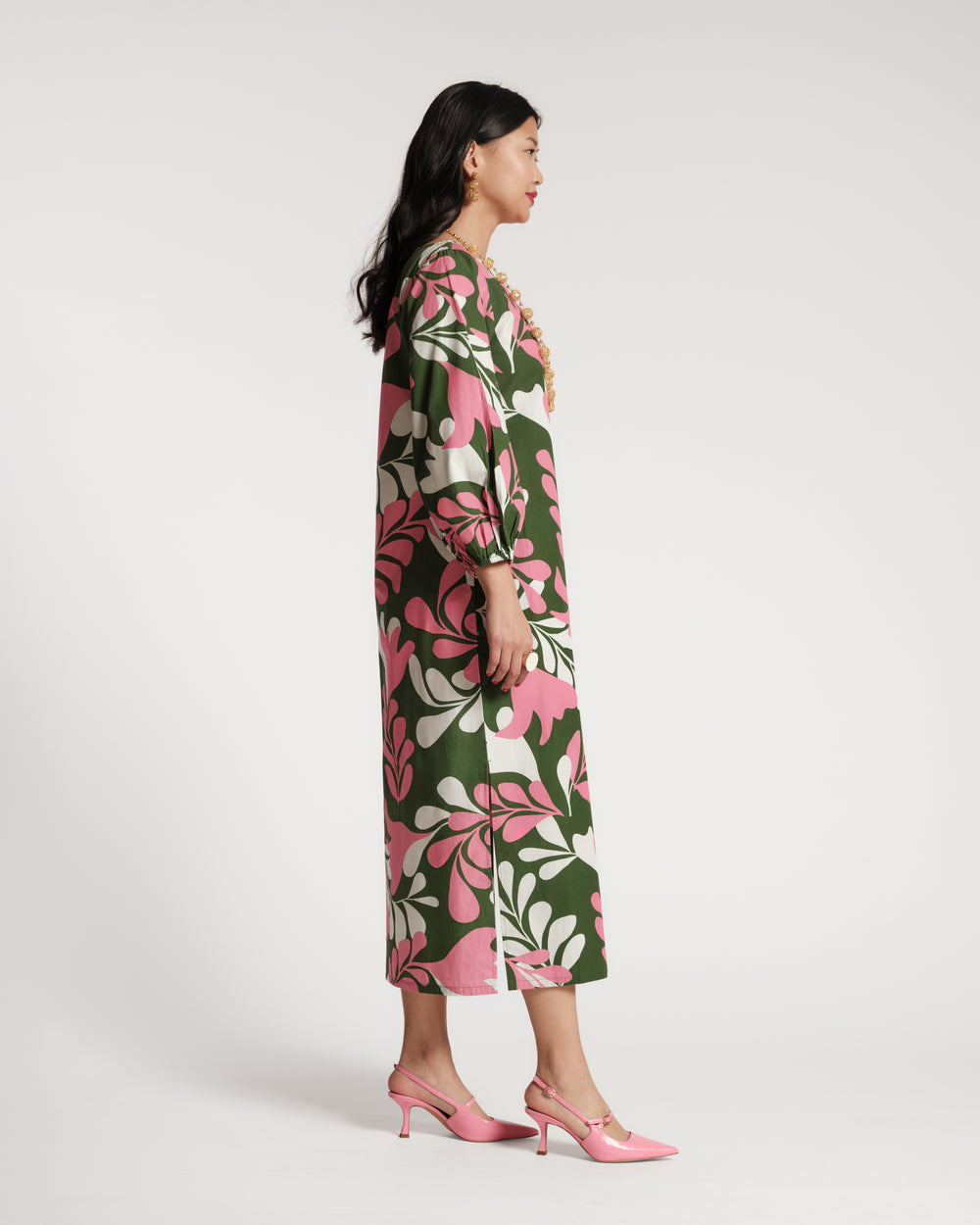 Minnow Maxi Dress - Modern Palm Dresses Frances Valentine
