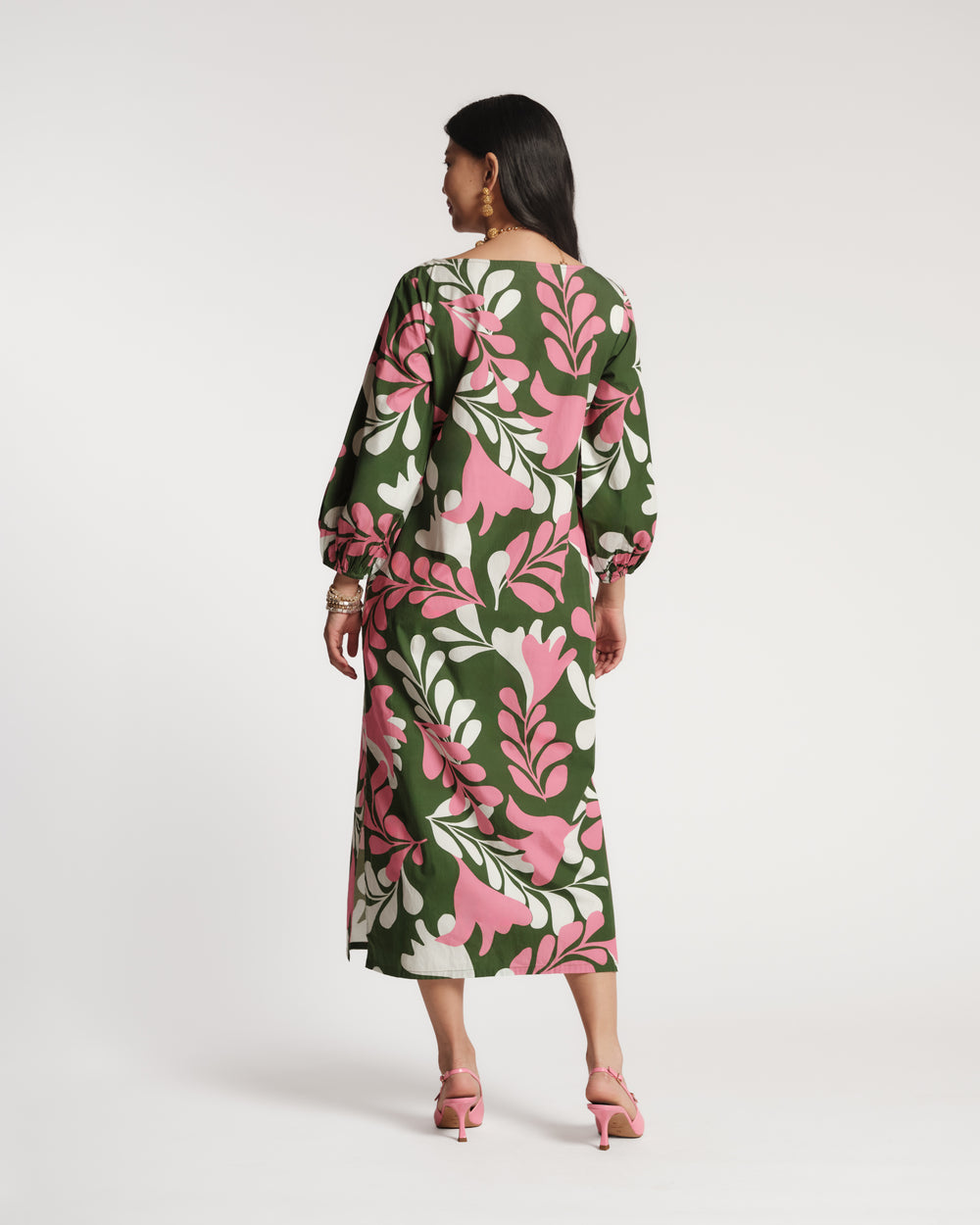 Minnow Maxi Dress - Modern Palm Dresses Frances Valentine