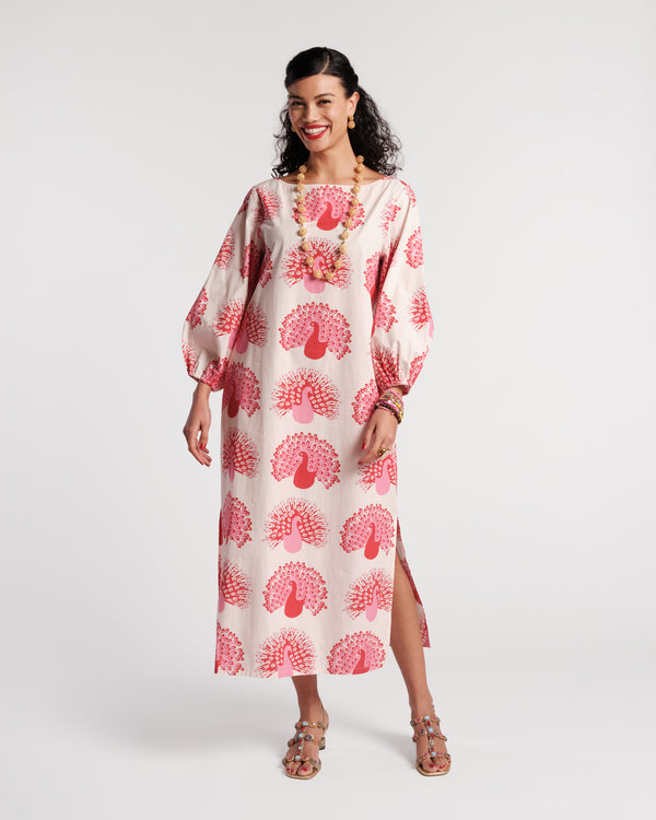 Minnow Maxi Dress - Peacock Oyster