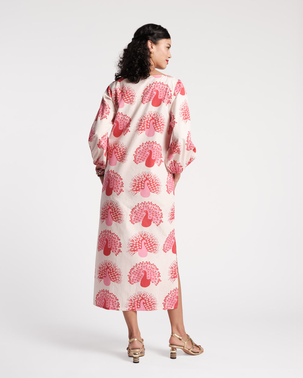 Minnow Maxi Dress - Peacock Oyster