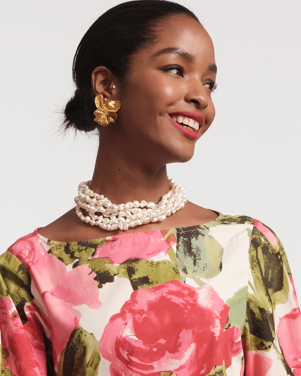 Multi Strand Pearl Necklace - Frances Valentine