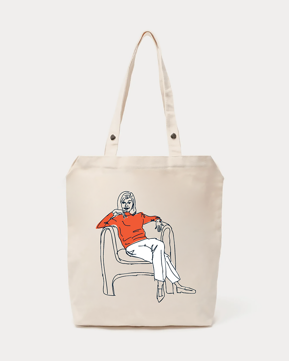 Mary Tyler Moore Easy Tote - Natural Frances Valentine
