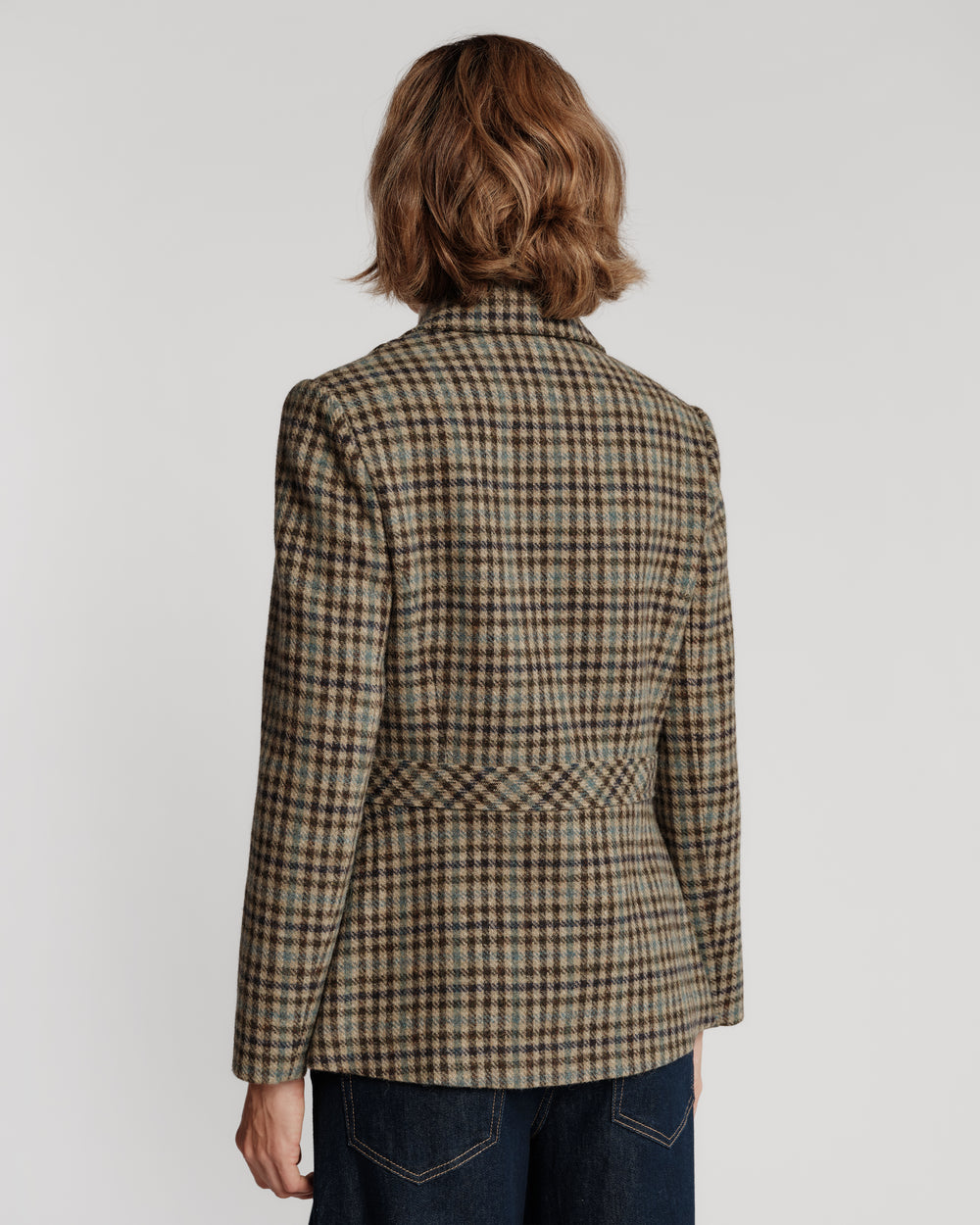 Bobby Wool Blazer - Plaid Frances Valentine