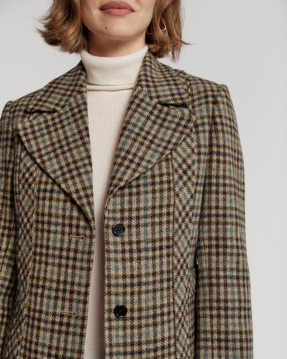 Bobby Wool Blazer - Plaid Frances Valentine