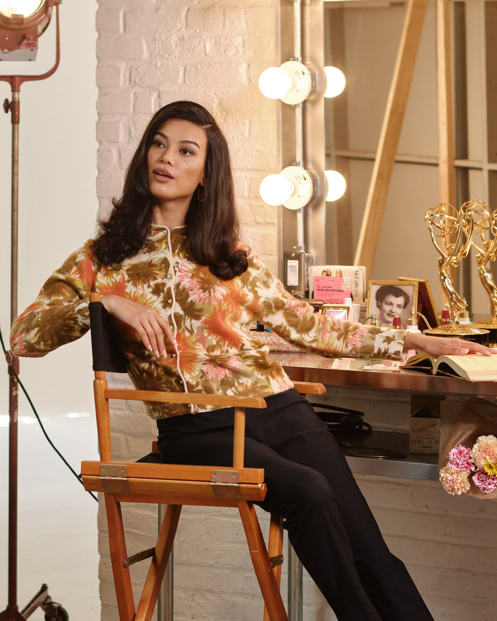 Darling Cardigan - Dahlia Print Frances Valentine