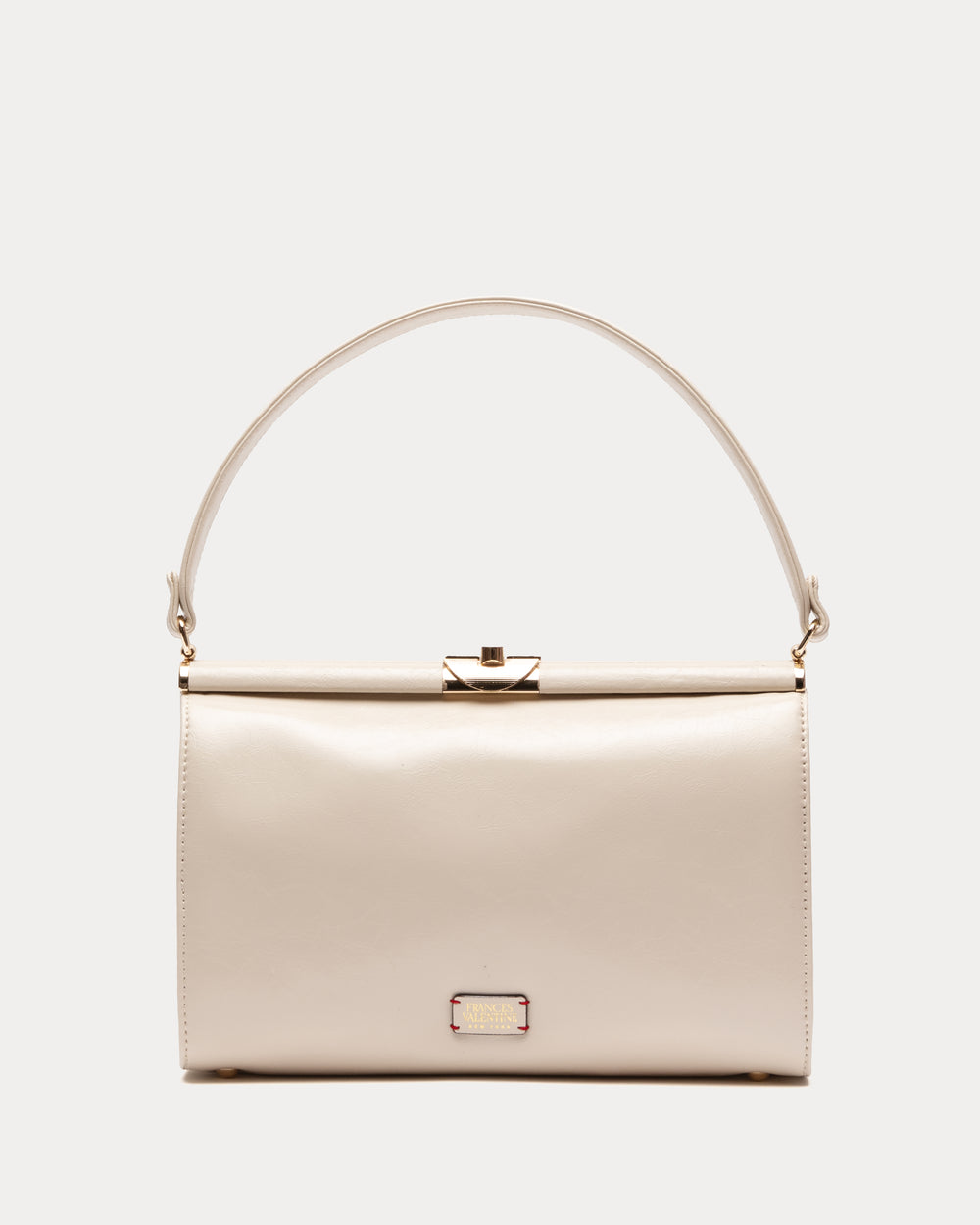 MTM Frame Bag - Crinkled Leather Oyster Frances Valentine