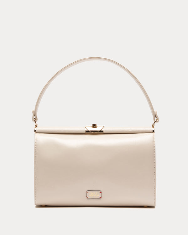 MTM Frame Bag - Crinkled Leather Oyster Frances Valentine