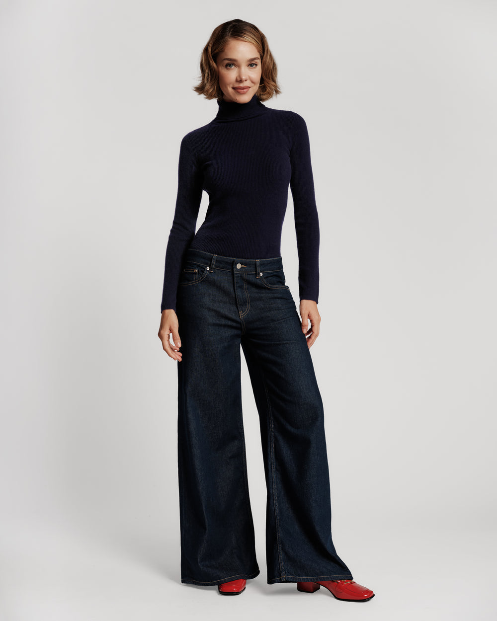 Mary Jean - Navy Denim