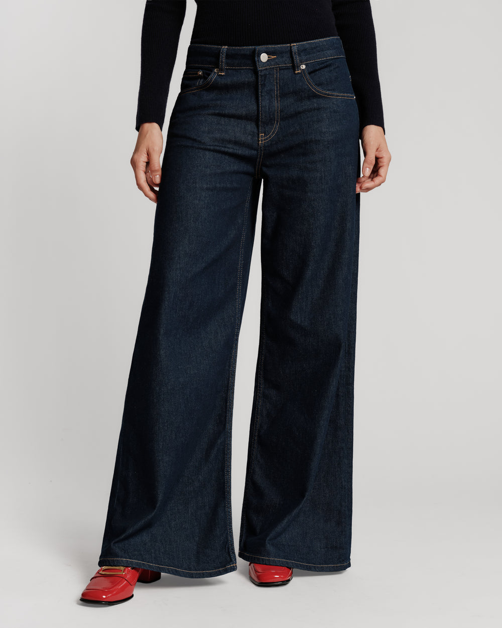 Mary Jean - Navy Denim Frances Valentine