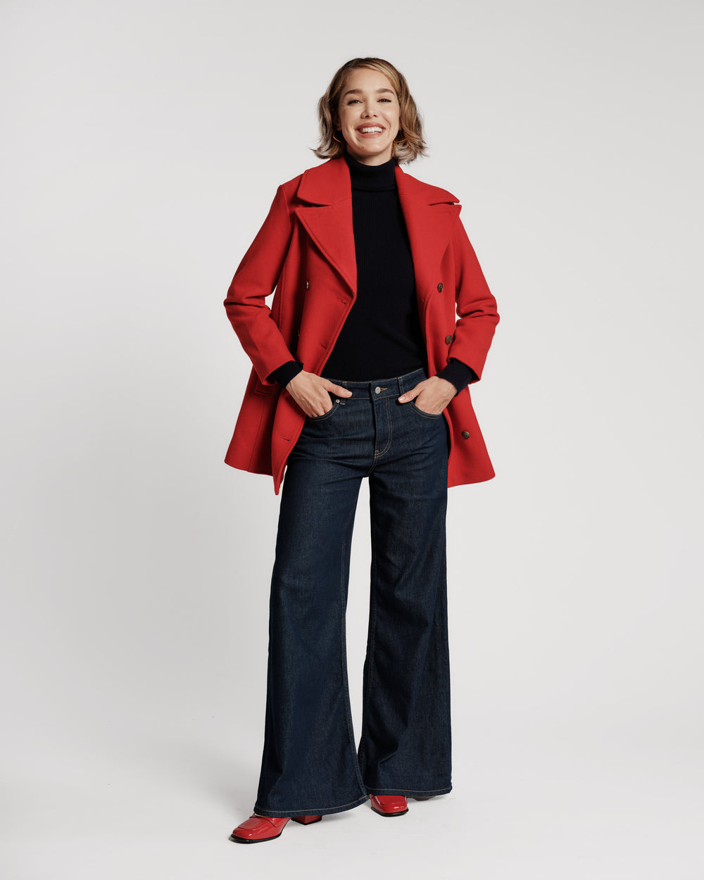 Mary Jean - Navy Denim