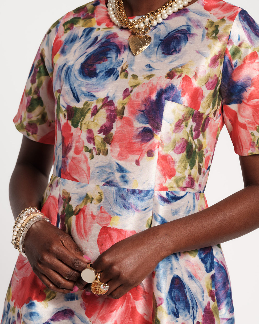 Michelle Mini Dress - Super Bloom Dresses Frances Valentine