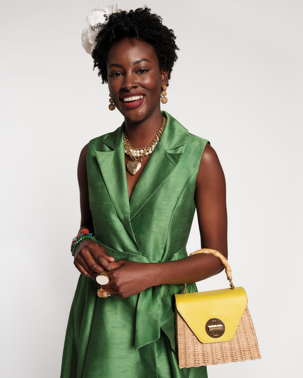 Lucia Wrap Dress - Fern Dresses Frances Valentine