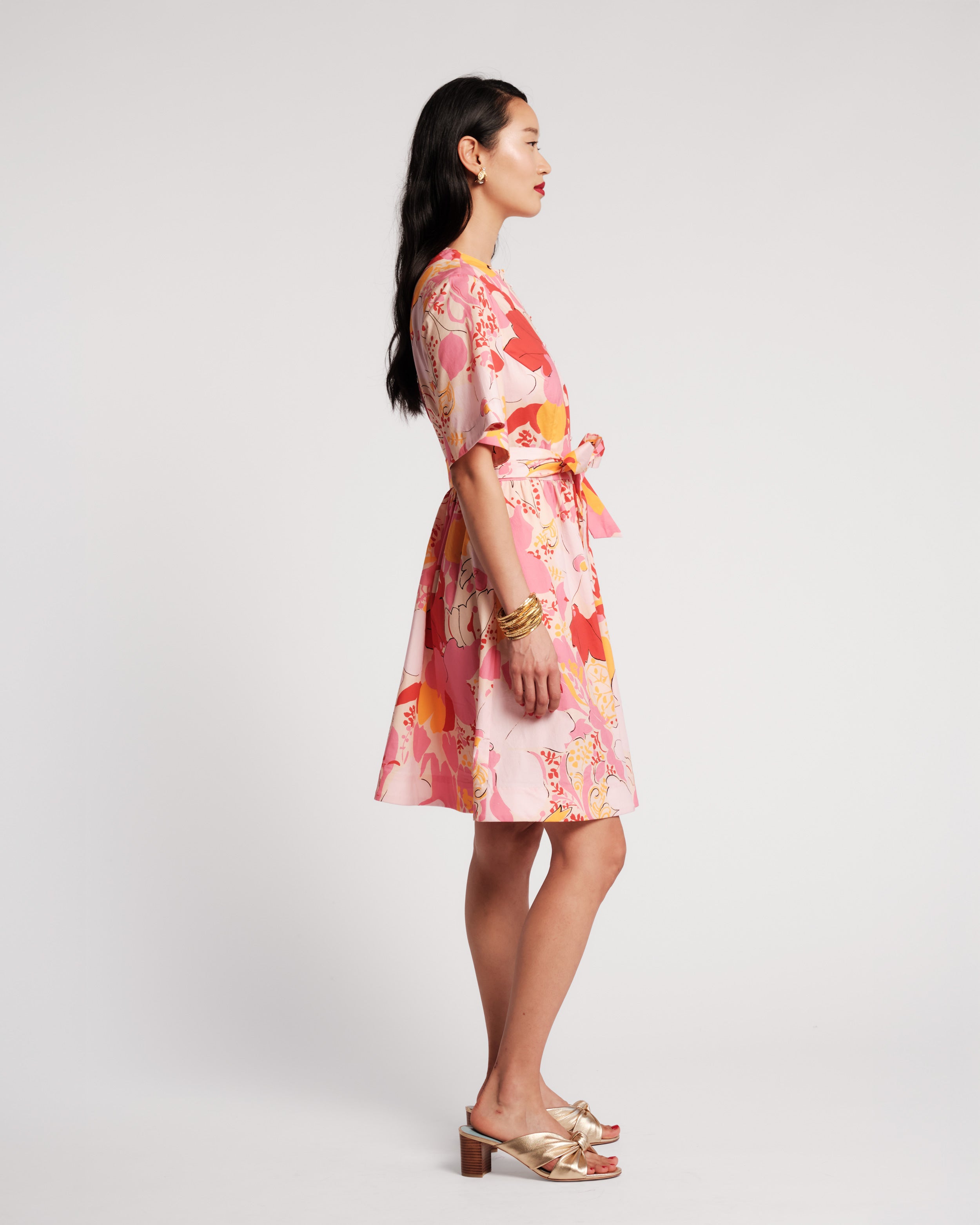 Nancy Dress - Wild Tulip – Frances Valentine