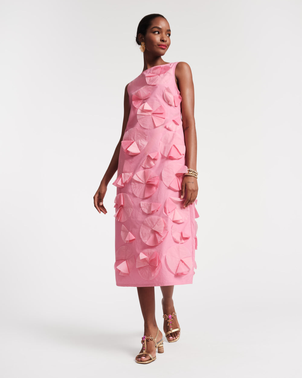 Origami Dress - Pink - Frances Valentine