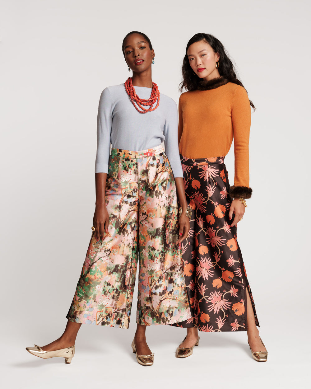 Palazzo Pant Fantasia Print - Frances Valentine