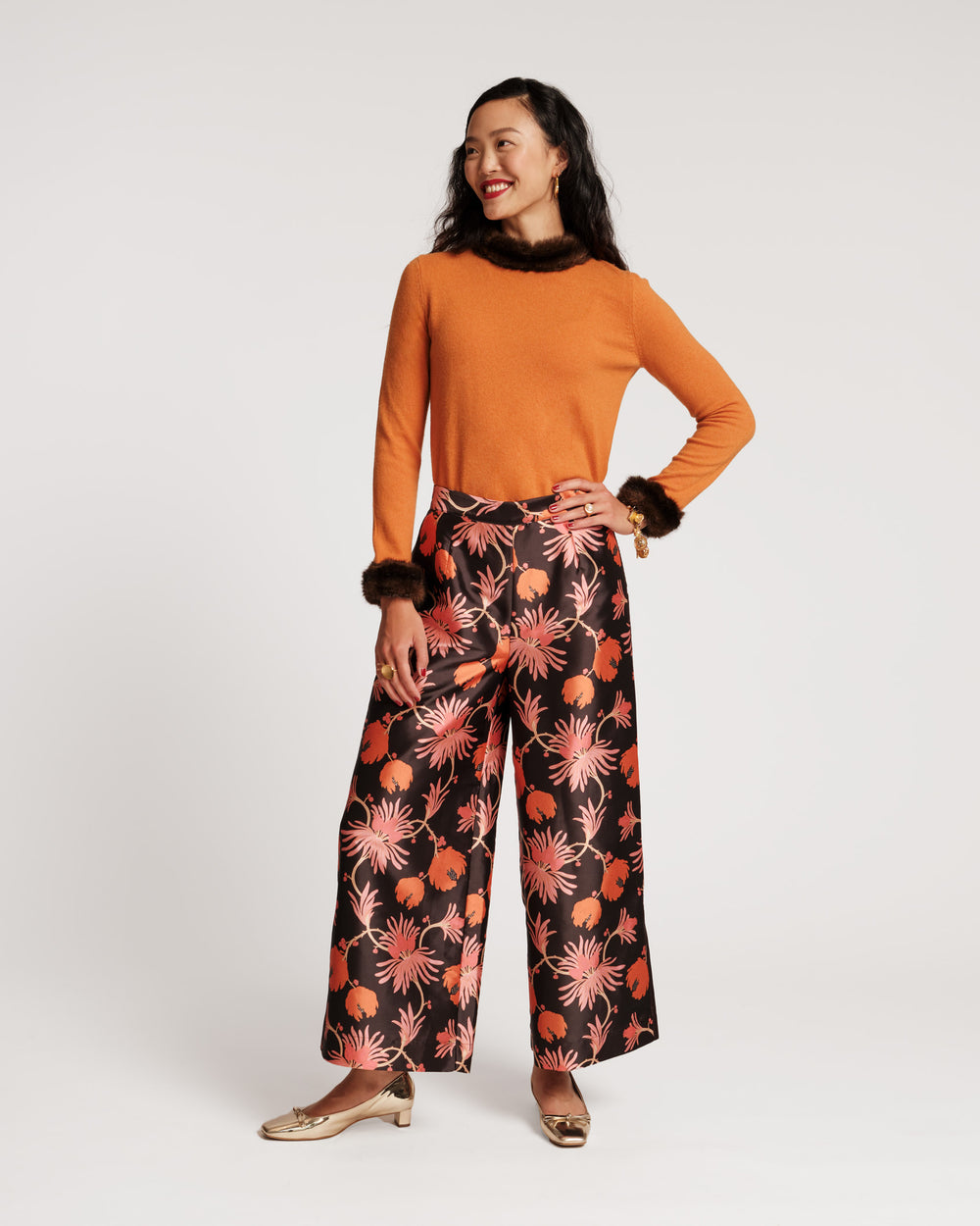 Palazzo Pant Fantasia Print - Frances Valentine