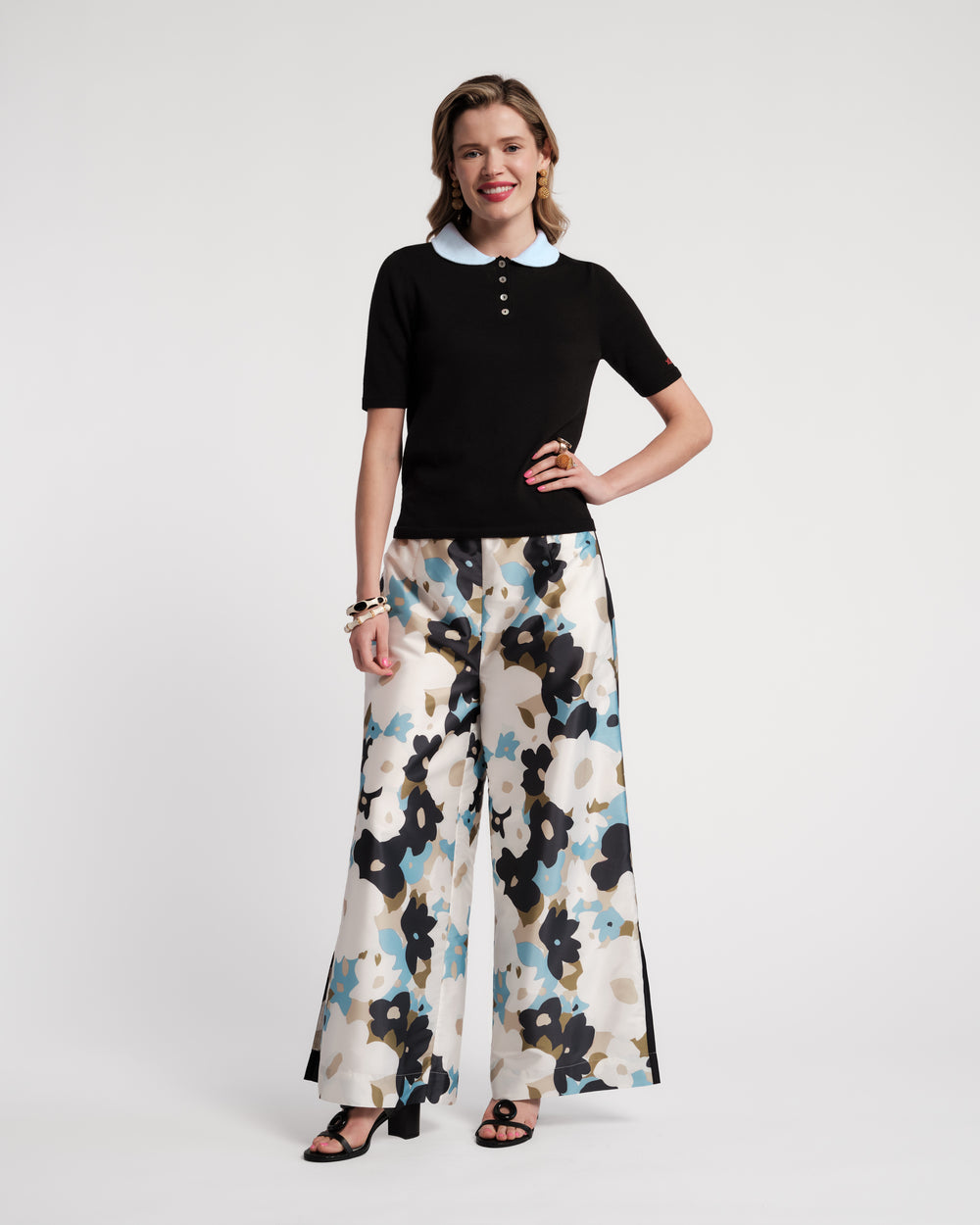 Palazzo Pant - Morning Dew Pants Frances Valentine