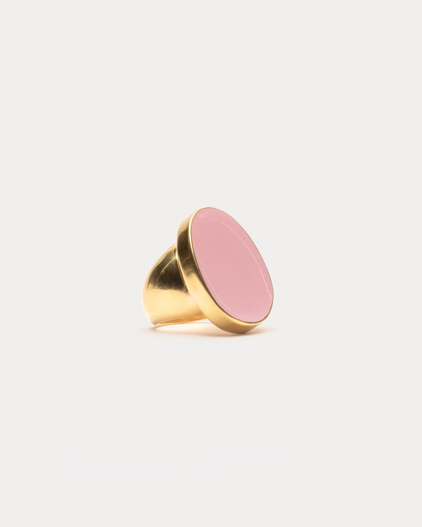 Enamel Palette Ring - Pink - Frances Valentine