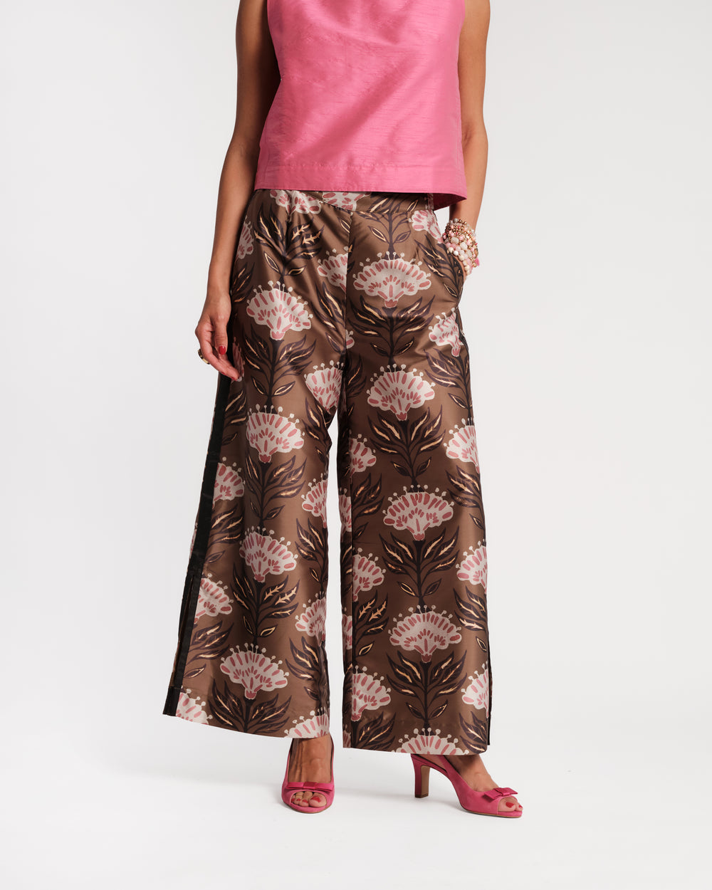 Palazzo Pant - Heirloom Floral Pants Frances Valentine