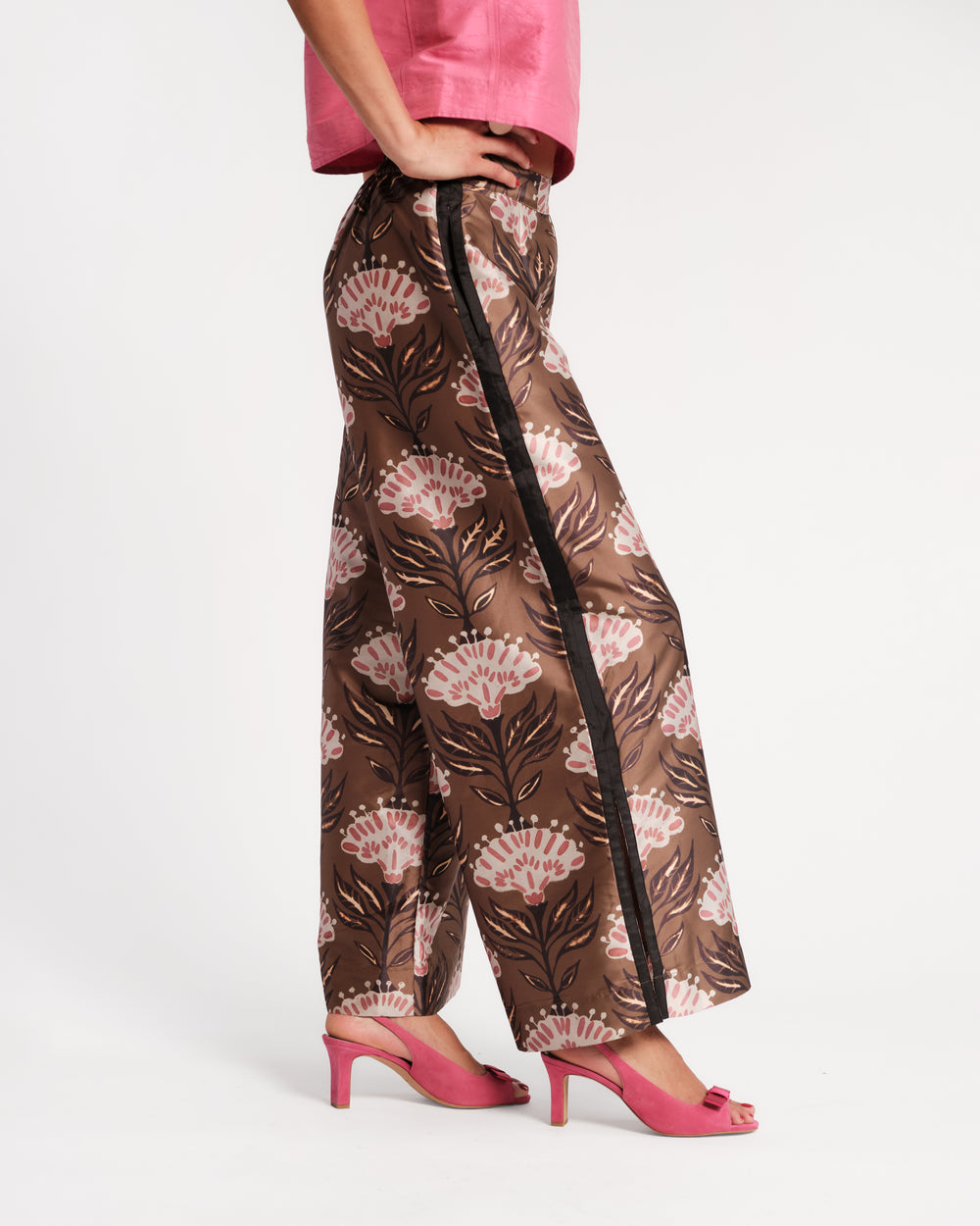 Palazzo Pant - Heirloom Floral Pants Frances Valentine