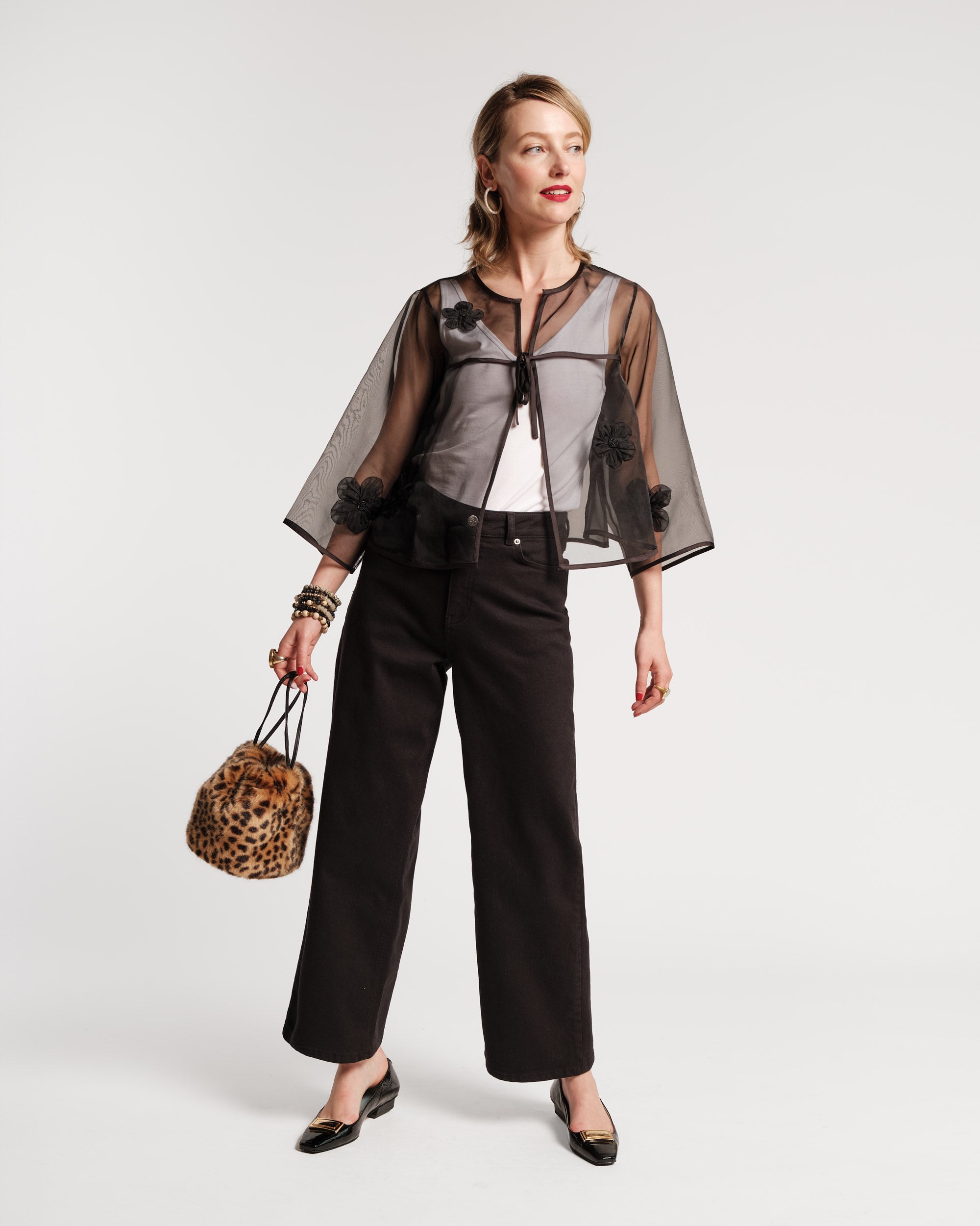 Parker Organza Swing Jacket