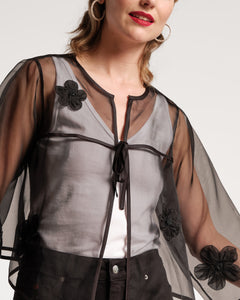 Parker Organza Swing Jacket - Frances Valentine