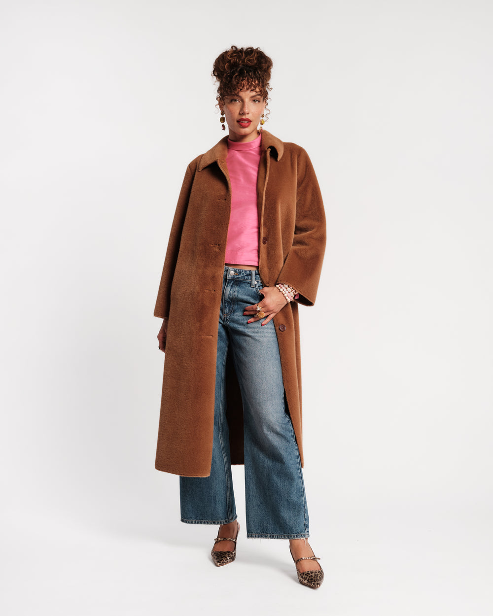 Colette Top - Pink Shirt Frances Valentine