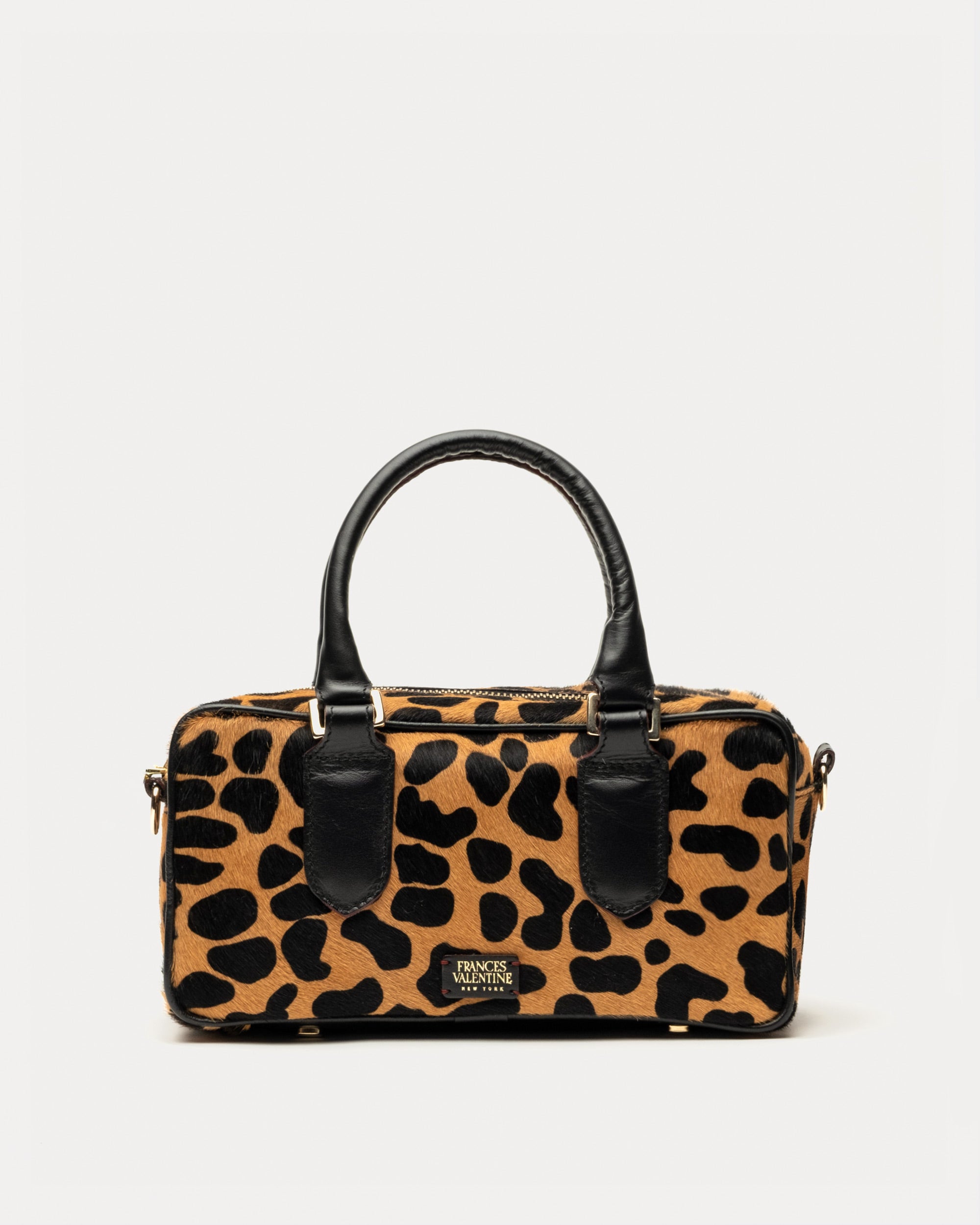 Paulie Box Bag Leopard Printed Haircalf