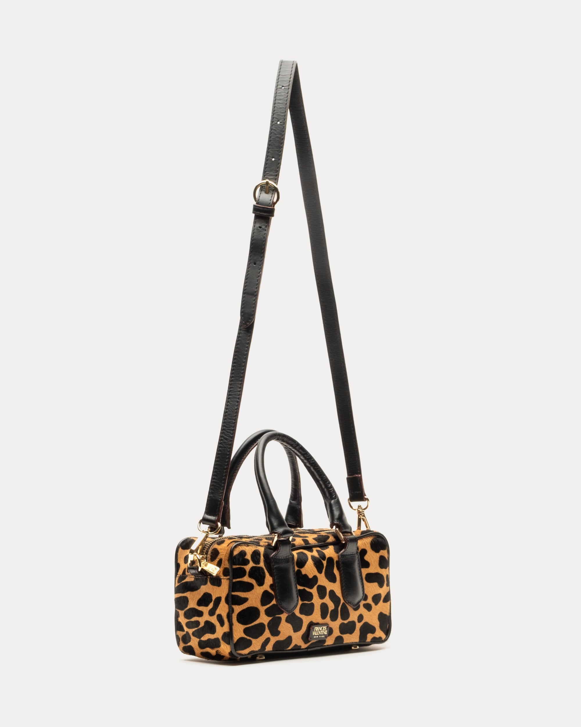 Paulie Box Bag Leopard Printed Haircalf