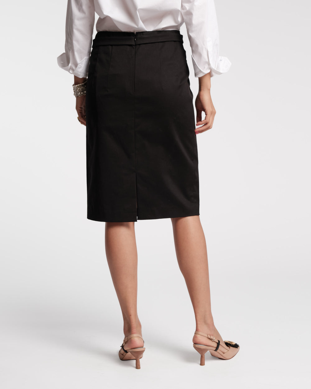 Pencil Skirt - Black - Frances Valentine
