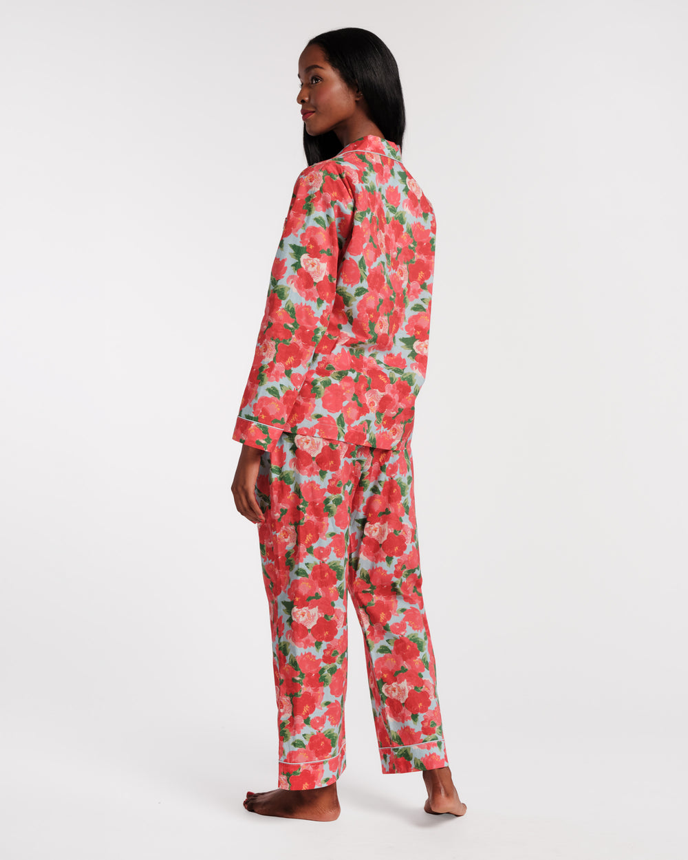 Teddy Pajama Pant - Peony - Frances Valentine
