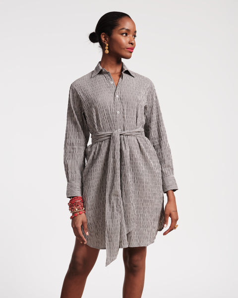 Perfect Shirtdress - Gray – Frances Valentine