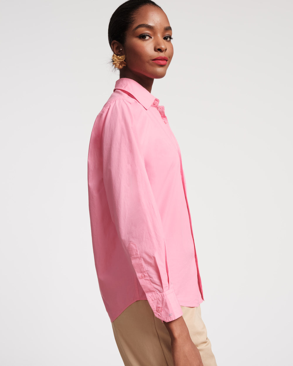 Perfect Button Down - Pink - Frances Valentine