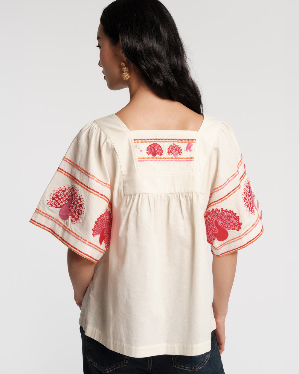 Picnic Top - Peacock Oyster