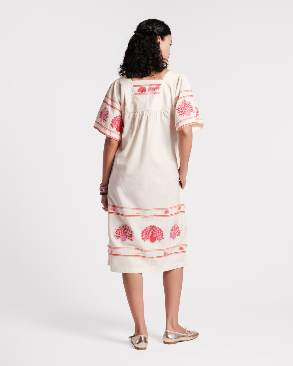 Picnic Dress - Peacock Oyster