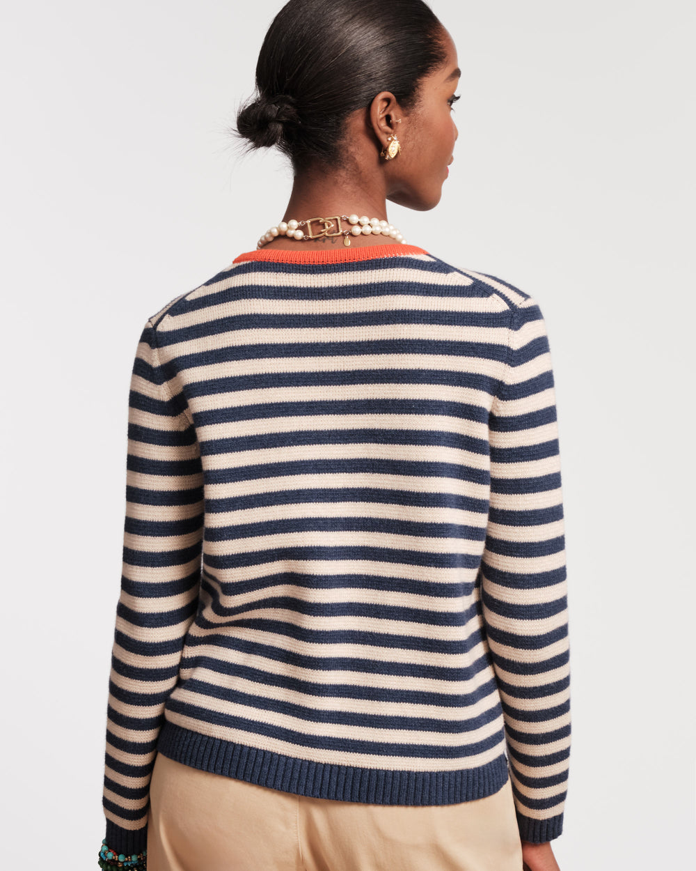 Pierre Stripe Sweater Sweater Frances Valentine
