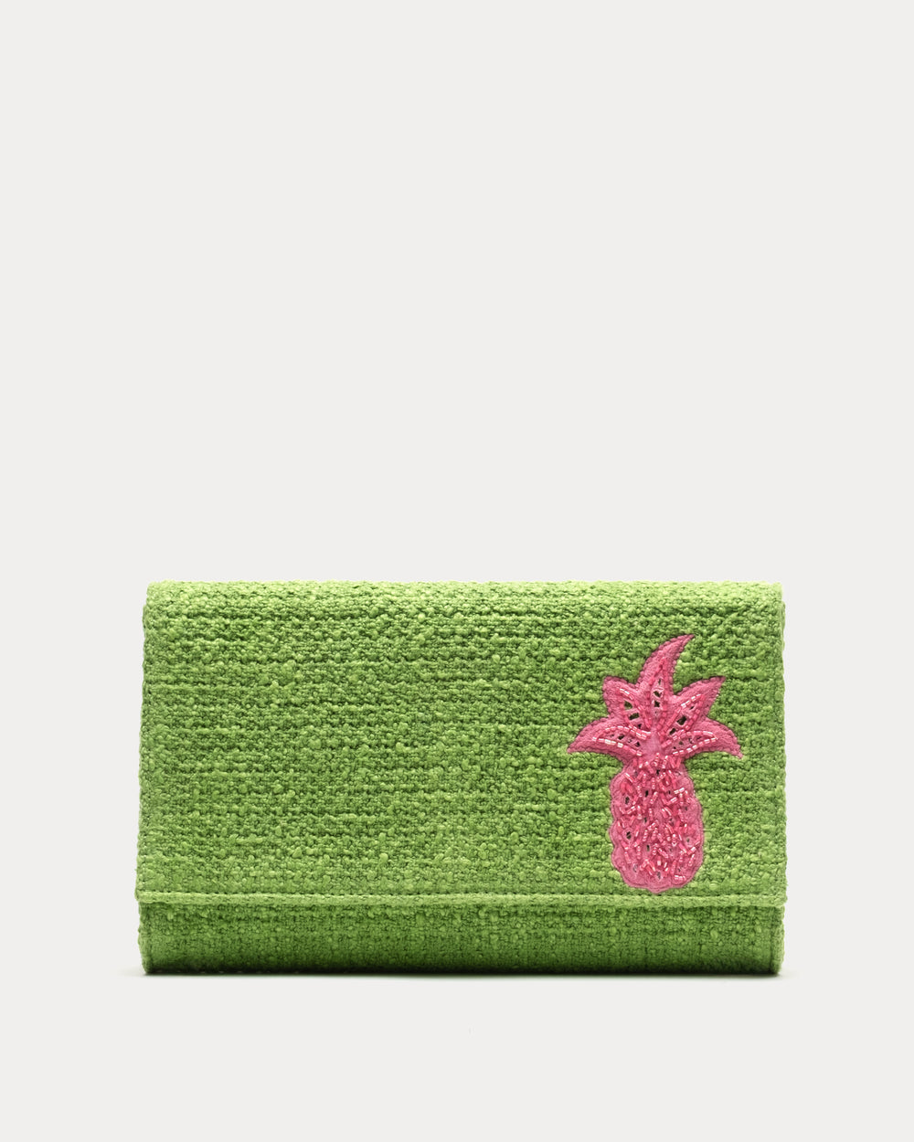 Pineapple Clutch - Green Clutch Frances Valentine