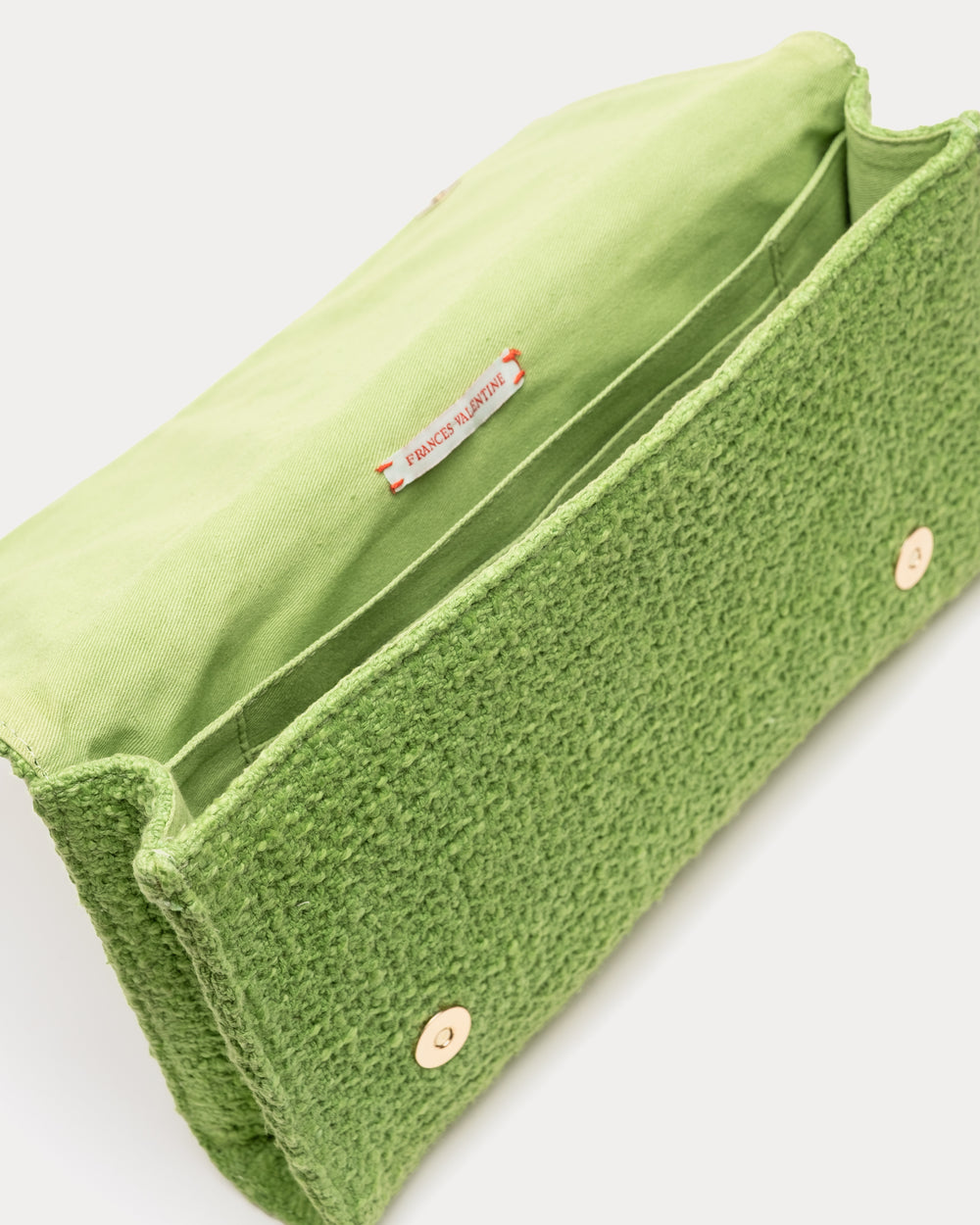 Pineapple Clutch - Green Clutch Frances Valentine